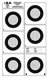 Official 100 yd target